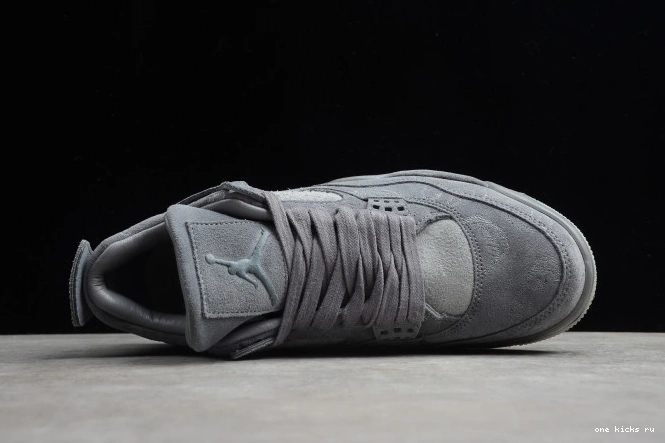 Cheap Grey Jordan 930155-003 4 Air Cool KAWS x 0614